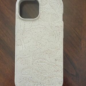Mushroom Pela Case iPhone 15 Protective Phone Case - Cream neutral